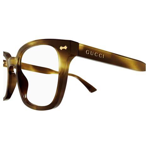 gg 0094o 001 gucci|gucci gg0184o unisex eyeglasses havana.